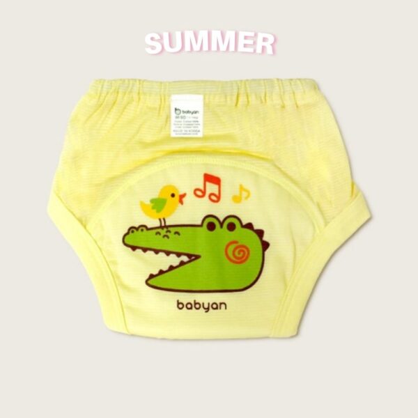 กางเกงฝึกเลิกผ้าอ้อม Crocodile 4Layer