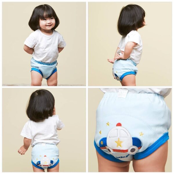 กางเกงฝึกเลิกผ้าอ้อม Biboo 4Layer