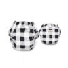 กางเกงในผ้าอ้อม Pants Diaper Check Black
