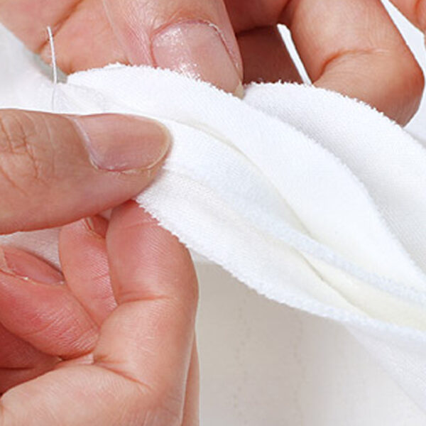 ผ้าอ้อมทรงถั่วดิน (ไซส์เล็ก) 5 Small Cotton Peanut Type Diapers
