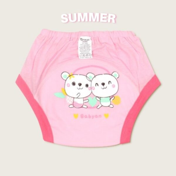 กางเกงฝึกเลิกผ้าอ้อม Lovely Bear 3Layer