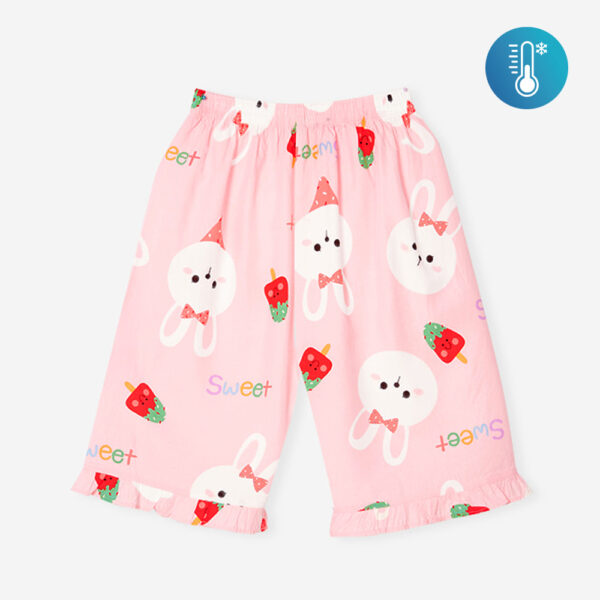 กางเกงเด็ก ความยาว7ส่วน เสื้อผ้าเด็ก Pink Rabbit