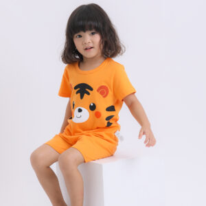 ชุดนอนเด็ก เสื้อผ้าเด็ก Unifriend Thailand รุ่น22ss/Single-Tiger5