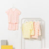 ชุดนอนเด็ก เสื้อผ้าเด็ก Unifriend Thailand รุ่น 22ss/Rayon Pajamas5- Peach (Pink)