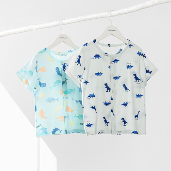 ชุดนอนเด็ก เสื้อผ้าเด็ก Pajamas Dino