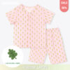 ชุดนอนเด็ก เสื้อผ้าเด็ก 22ss/Pajamas Carrot (pink)