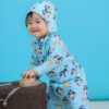 ชุดว่ายน้ำผ้าอ้อมในตัวลาย Penguin Baby rash Panty (cap/top/panty/pants)