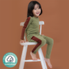 ชุดนอนเด็ก Span Khaki line