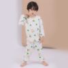ชุดนอนเด็ก เนื้อผ้าอบอุ่น thermal love bear (green)