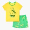 ชุดนอนเด็ก เสื้อผ้าเด็ก Green Dino5
