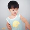 ชุดเสื้อกล้ามขาสั้นเด็ก Puppy (Blue)