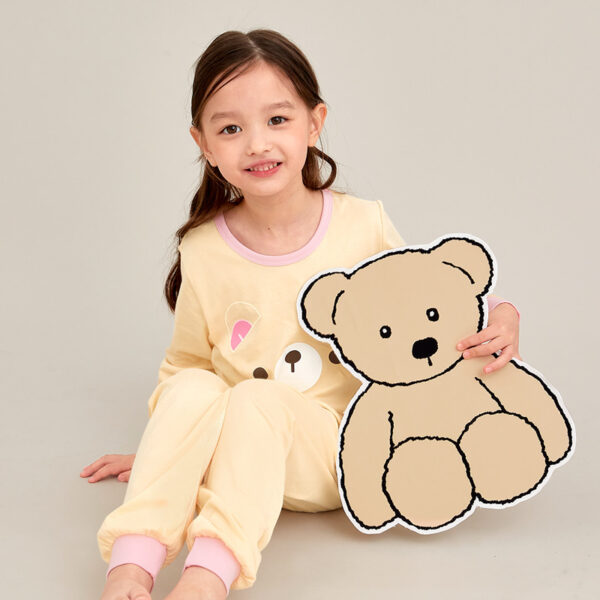 ชุดนอนเด็กแขนยาวขายาว Milky Bear