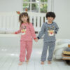 ชุดนอนเด็กแขนยาวขายาว 23fw/Thermal Noel (Navy)