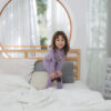 ชุดนอนเด็กแขนยาวขายาว 23fw/Pocket Bear (Purple)