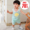 thte ชุดเสื้อกล้ามขาสั้นเด็ก 23ss/Puppy (Blue)