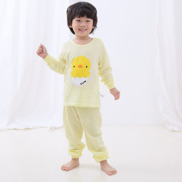 ชุดนอนเด็กแขนยาวขายาว 24ss/Cutie Duck