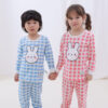 ชุดนอนเด็กแขนยาวขายาว Little Rabbit (PINK)