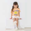 ชุดแขนสั้นขาสั้น 24ss/Kindergarden (Apricot)