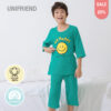 ชุดแขนขายาว 7 ส่วน 24ss/Winky Smile (GREEN)