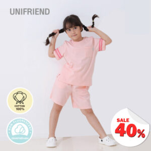 ชุดแขนสั้นขาสั้น 24ss/Colorway (Pink)