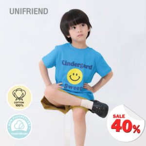 ชุดแขนสั้นขาสั้น 24ss/Kindergarden (Blue)