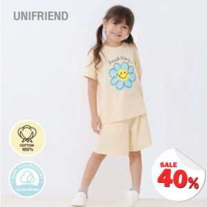 ชุดแขนสั้นขาสั้น 24ss/Good Day (IVORY)