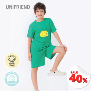 ชุดแขนสั้นขาสั้น 24ss/Summer Shine (Green)