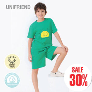 ชุดแขนสั้นขาสั้น 24ss/Summer Shine (Green)