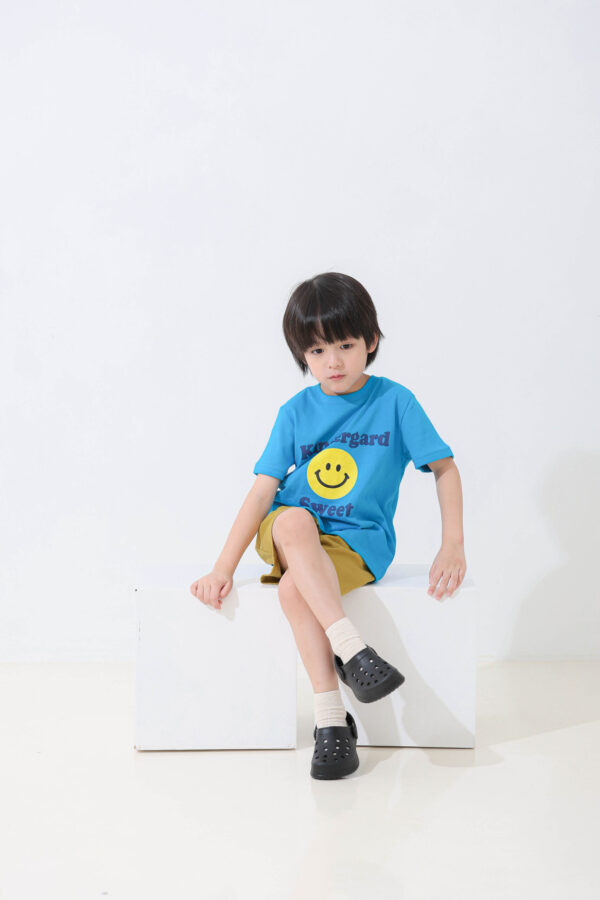 ชุดแขนสั้นขาสั้น 24ss/Kindergarden (Blue)