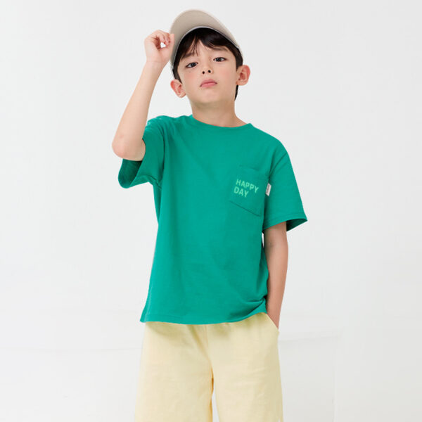 ชุดแขนสั้นขาสั้น 24ss/Happy Day (GREEN)