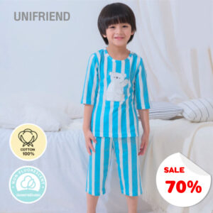 hjj ชุดแขนขายาว 7 ส่วน 24ss/White Bear