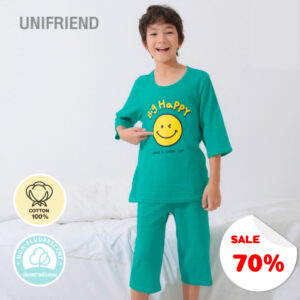 vy6 ชุดแขนขายาว 7 ส่วน 24ss/Winky Smile (GREEN)