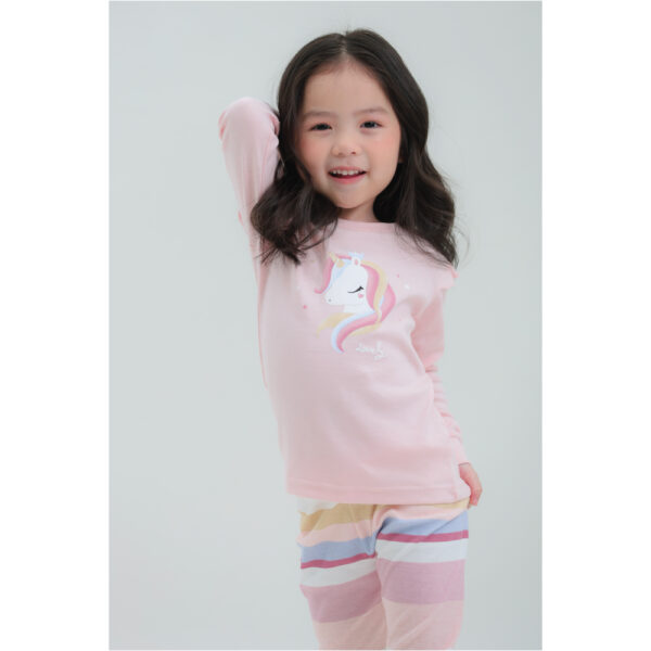 ชุดนอนเด็กแขนยาวขายาว 24fw/Twinkle Unicorn9