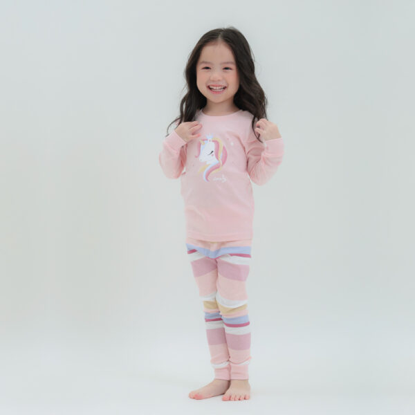 ชุดนอนเด็กแขนยาวขายาว 24fw/Twinkle Unicorn9