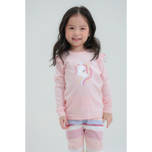 ชุดนอนเด็กแขนยาวขายาว 24fw/Twinkle Unicorn9