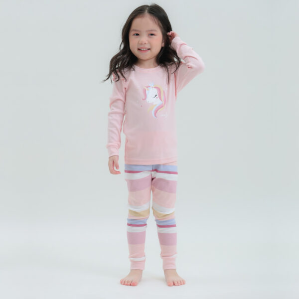ชุดนอนเด็กแขนยาวขายาว 24fw/Twinkle Unicorn9