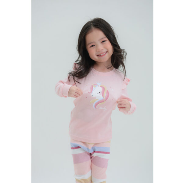 ชุดนอนเด็กแขนยาวขายาว 24fw/Twinkle Unicorn9