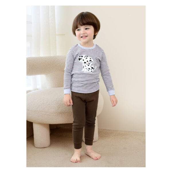 ชุดนอนเด็กแขนยาวขายาว 24fw/Dalmatian