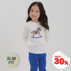 ชุดนอนเด็กแขนยาวขายาว 24fw/Pony