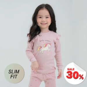 ชุดนอนเด็กแขนยาวขายาว 24fw/Unicorn9
