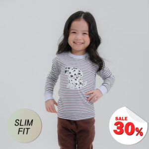 ชุดนอนเด็กแขนยาวขายาว 24fw/Dalmatian