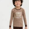 ชุดนอนเด็กแขนยาวขายาว 24fw/Cute Bear