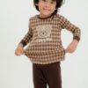 ชุดนอนเด็กแขนยาวขายาว 24fw/Cute Bear