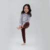 ชุดนอนเด็กแขนยาวขายาว 24fw/Dalmatian