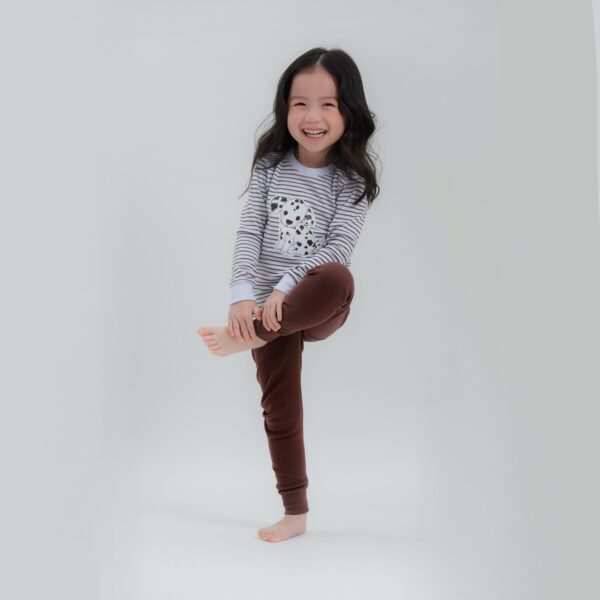 ชุดนอนเด็กแขนยาวขายาว 24fw/Dalmatian