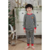 ชุดนอนคริสต์มาส 24fw/Stripe (Black)