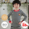 ชุดนอนคริสต์มาส 24fw/Stripe (Black)