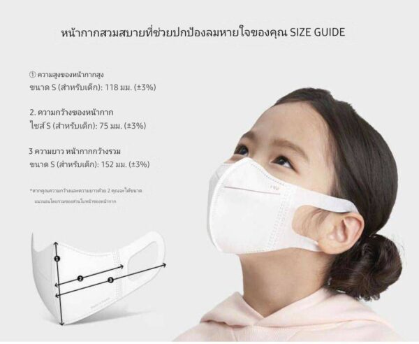 หน้ากากอนามัยสำหรับเด็กและผู้ใหญ่ Breath Keeper 50 ชิ้น [พร้อมส่ง]
