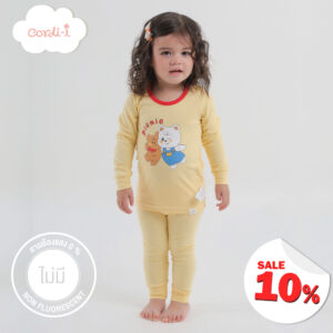 Cordi-I 25ss/ชุดนอนแขนยาวขายาว ผ้า Single Span Picnic day