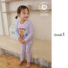 Cordi-I 25ss/ชุดนอนแขนยาวขายาว ผ้า Single Span Bonjour bear